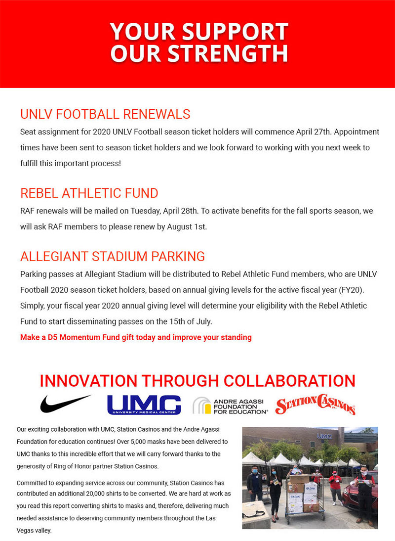 UNLV Rebel Athletic Fund