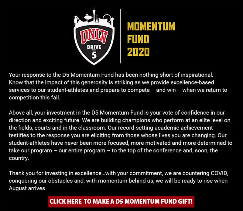 UNLV Rebel Athletic Fund