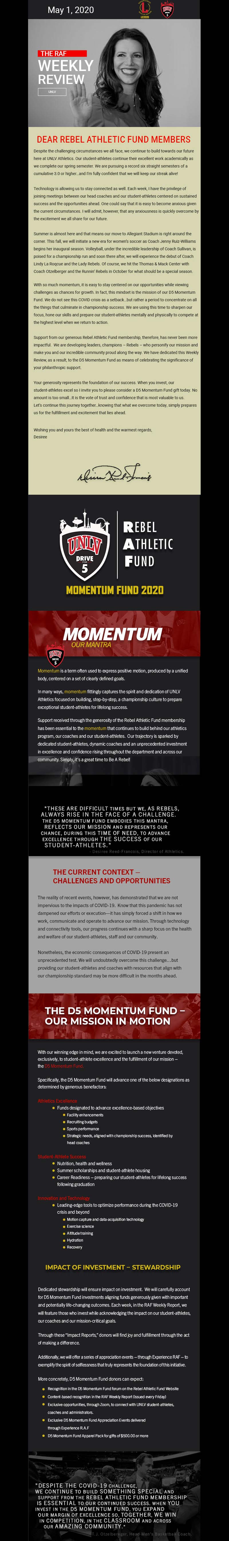 UNLV Rebel Athletic Fund